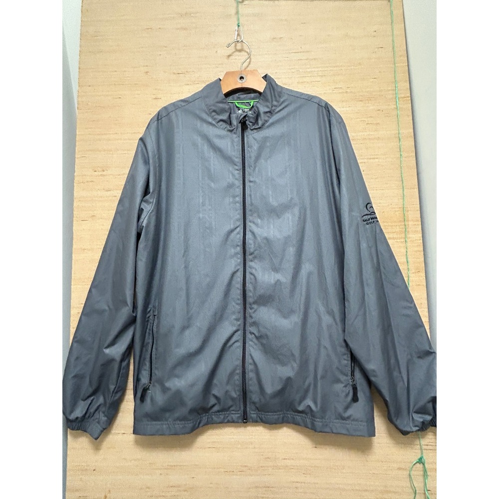 Adidas Golf Jacket‎ Half Moon Bay Golf Links  Windbreaker Mens Size L